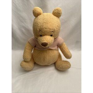 Walt Disney Winnie The Pooh Stuff Animal Plush Movable Arms And Legs 14”  VGUC